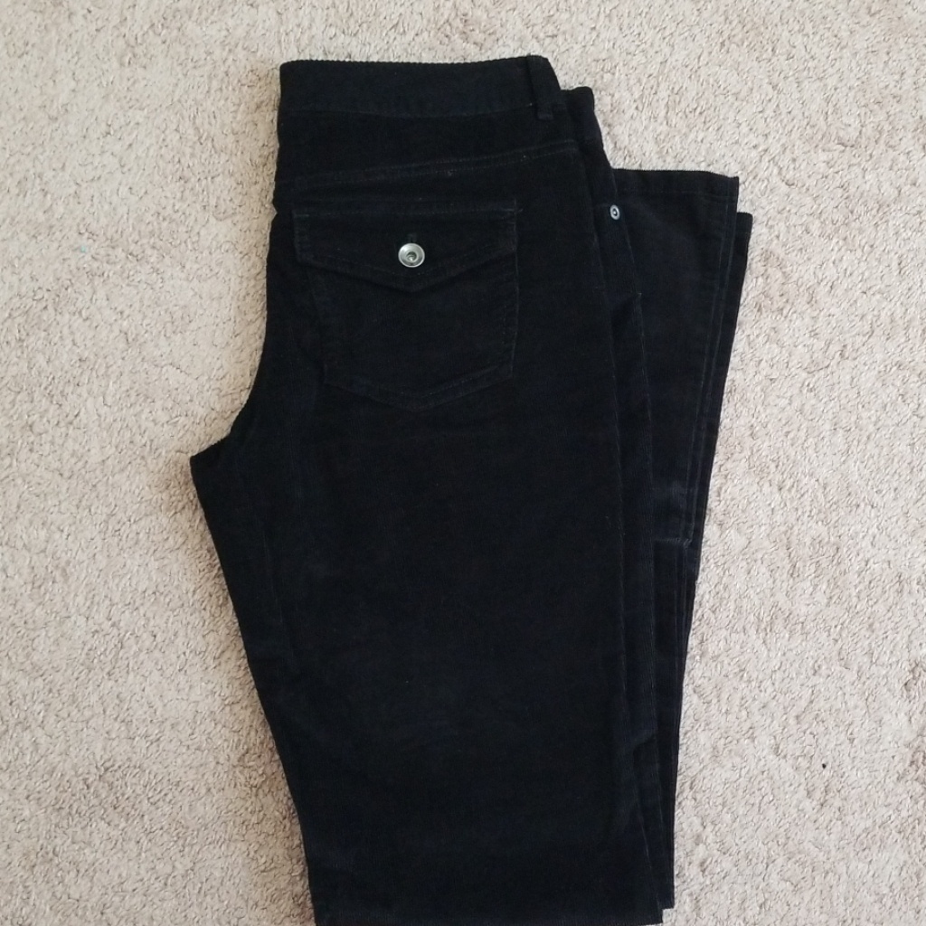 Black Corduroy Pants